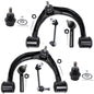 Detroit Axle - Front Control Arms Kit for 2003-2009 Toyota 4Runner FJ Cruiser Lexus GX470, 2 Upper Control Arms 2 Lower Ball Joi