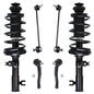 Detroit Axle - 6pc Front Struts Kit for 2004-2011 Chevrolet Aveo Aveo5 2009-2010 Pontiac G3 2005-2008 Wave, Sway Bar Links Outer