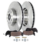 Detroit Axle - Front Brake Kit for 2021-2024 Chevrolet Camaro, Disc Brake Rotors Ceramic Brakes Pads 2022 2023 Replacement : 13.