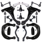 Detroit Axle - Front End 16pc Suspension Kit for 2006 2007 2008 Hyundai Sonata, 4 Control Arms 4 Tie Rods 2 Ball Joints 4 Front