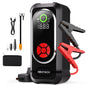 6000A Jump Starter with Air Compressor, Car Battery Jump Starter Portable (10.0 Gas/10.0L Diesel), 150 PSI 12V Car Battery Jump